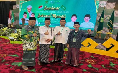 Pengurus Cabang Nahdlatul Ulama (PCNU) Banten Ikuti Seminar Sistem Istimbath Hukum dan Bahtsul Masail